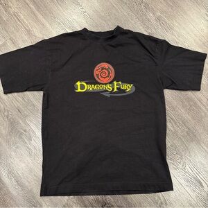 Vintage Dragon’s Fury Chessington World of Adventures Rollercoaster T-Shirt, XL